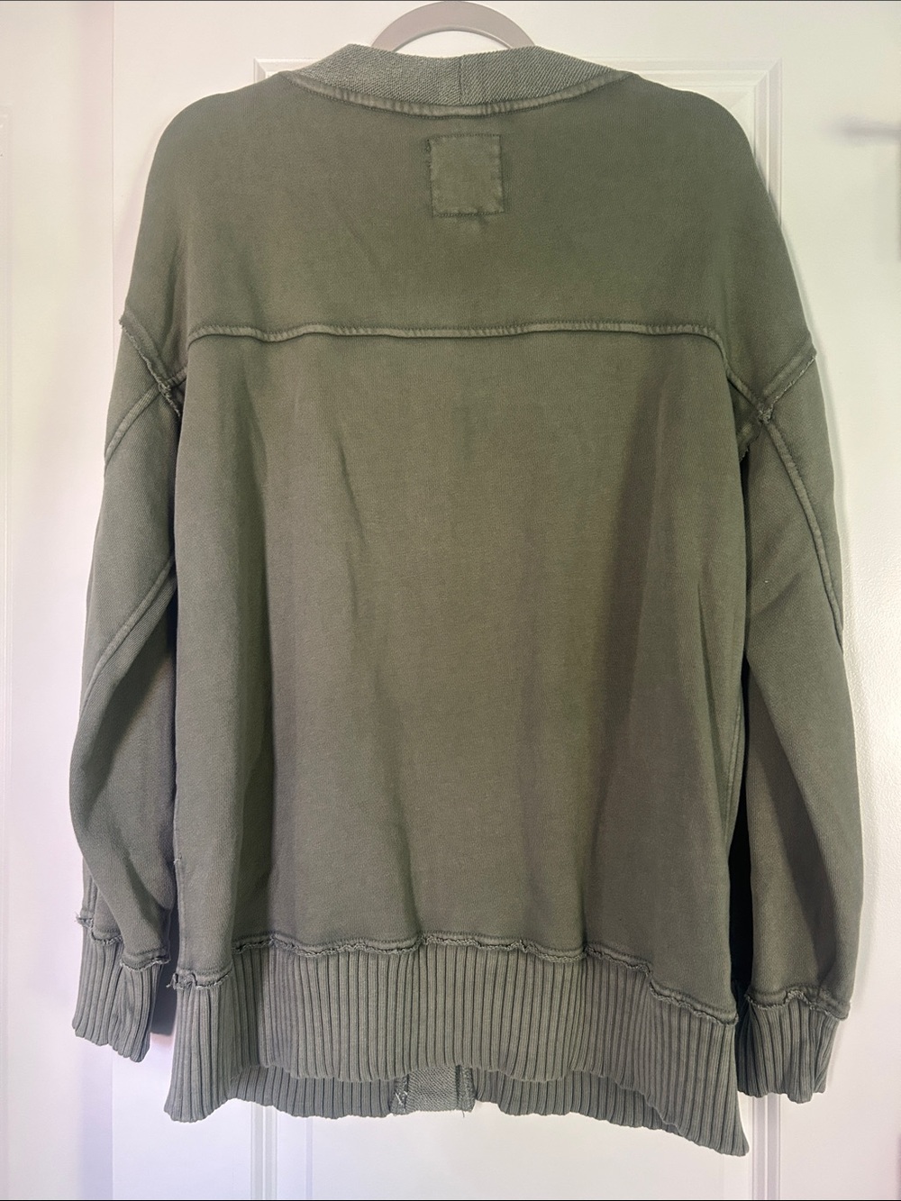 Aerie Fleece Cardigan - Picture 3 of 3